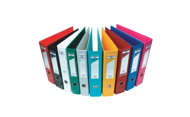 Colored Box Files